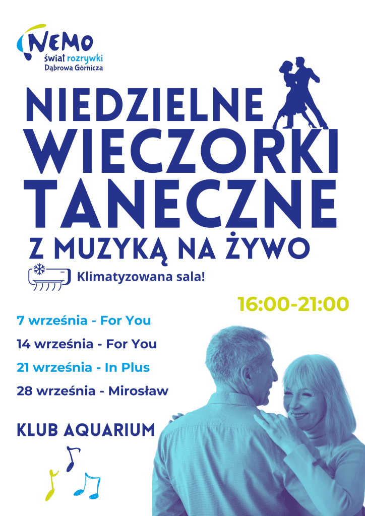 Wieczorki taneczne wrzesień