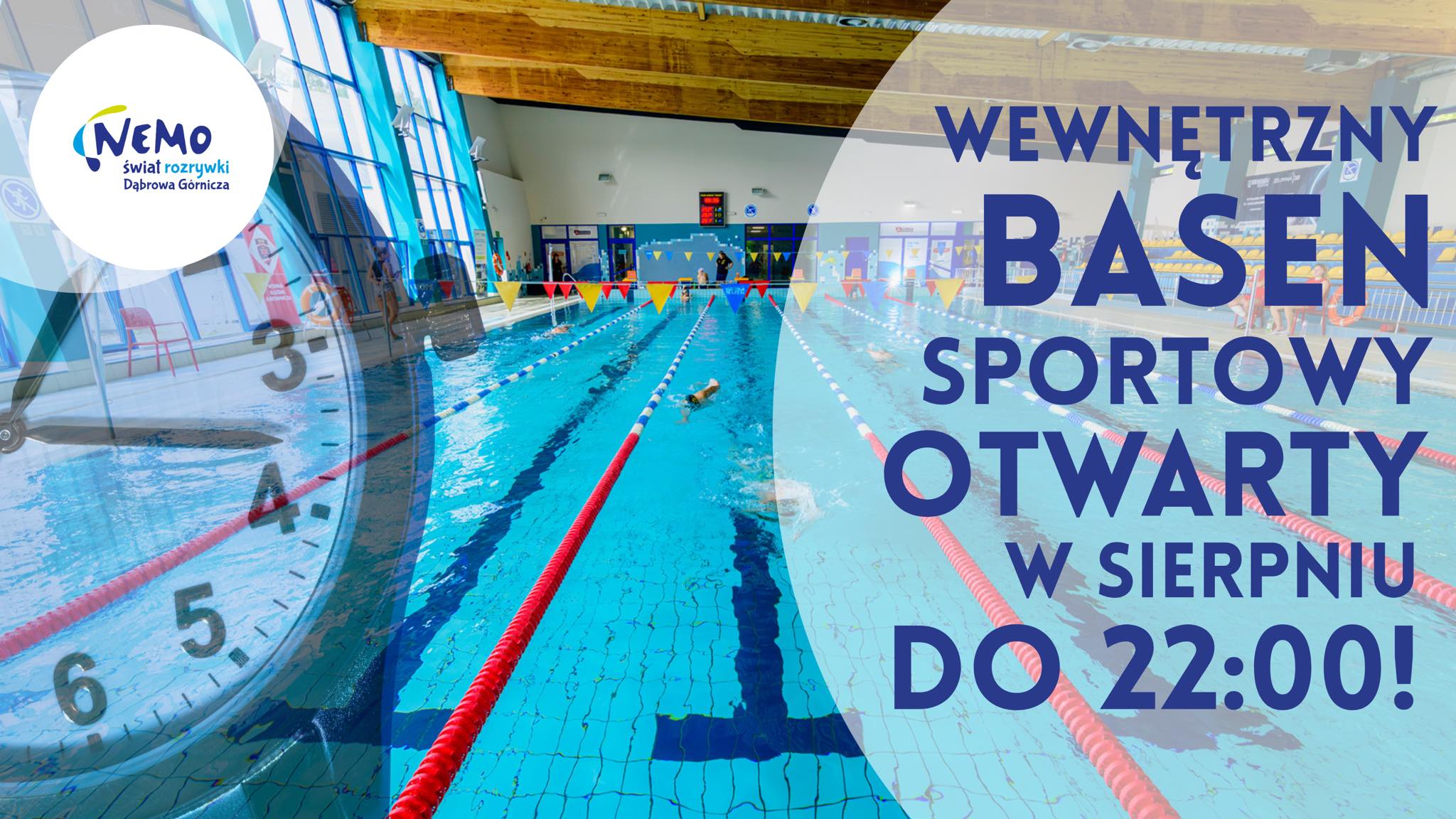 Mamy dla Was dobrą wiadomość. Wychodząc naprzeciw oczekiwaniom naszych gości, wydłużamy godziny otwarcia wewnętrznego basenu sportowego. Aż do końca wakacji basen sportowy będzie dostępny codziennie do godziny 22:00.578003072811599099 n 504376898 1346541464145609 8578003072811599099 n