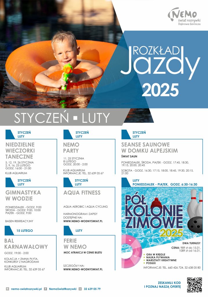 rozkład jazdy styczeń luty