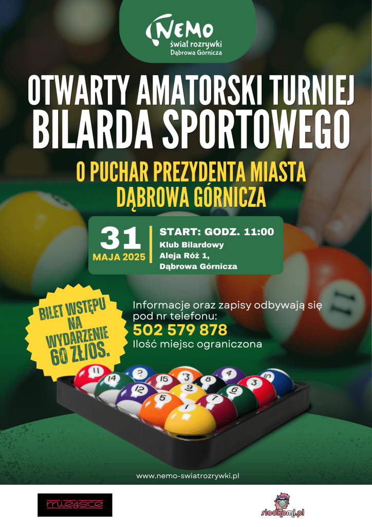 turniej bilarda sportowego ost