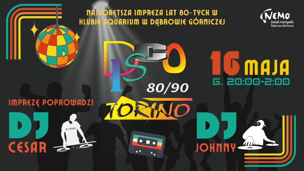 Disco Torino(Ulotka (A4)) (1920 x 1080 px)