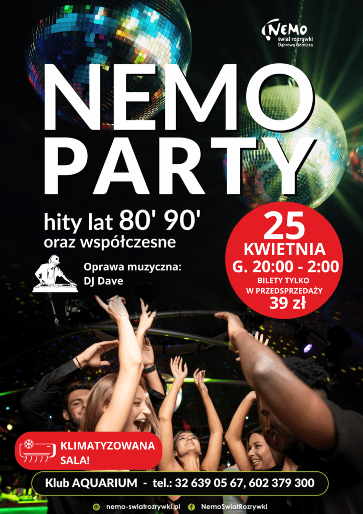 nemo party 25 kwietnia