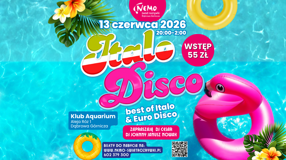 Blue and Yellow Illustrative Pool Party Flyer (1920 × 1080 px)
