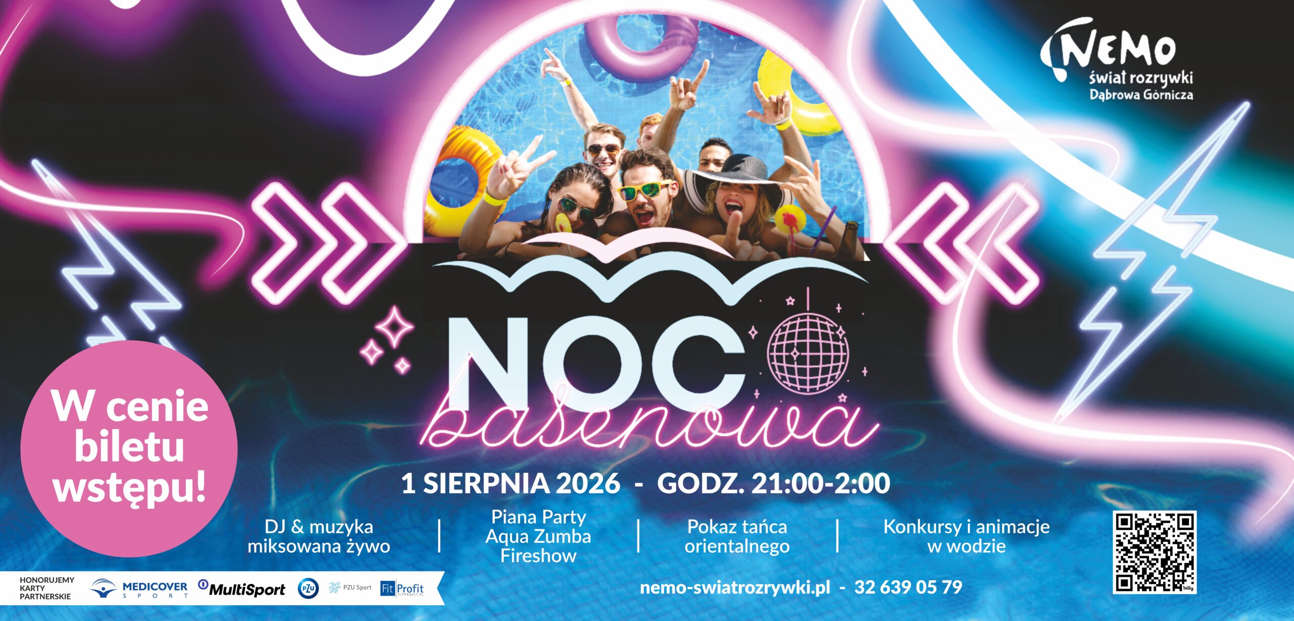 Noc basenowa billboard 2