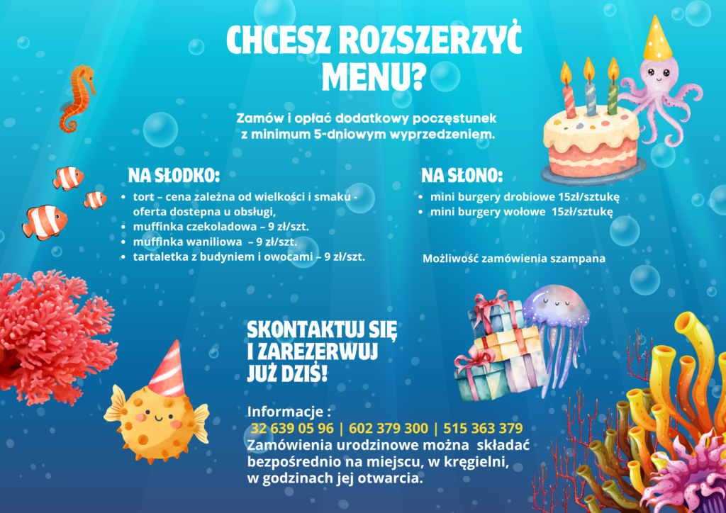 Sea Creatures Presentation in Blue Illustrative Style (A4 (orientacja pozioma)) (1)